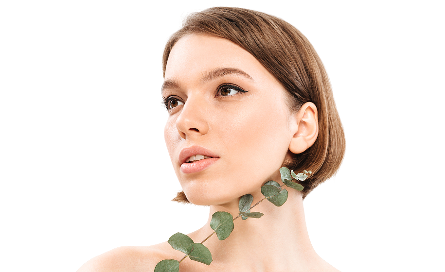 Портрет красоты привлекательной женщины